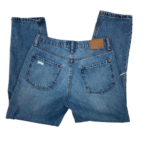 Aeropostale Size 6 High Rise Distressed Mom Jeans - 90 Vibes - Picture 6 of 10